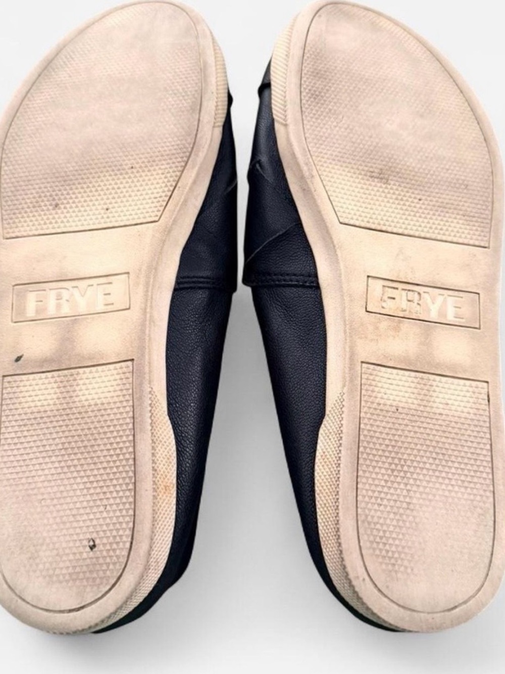 Frye Liz Woven Slip On Flats, Leather Woven Loafers, Size 8M - Picture 4 of 8